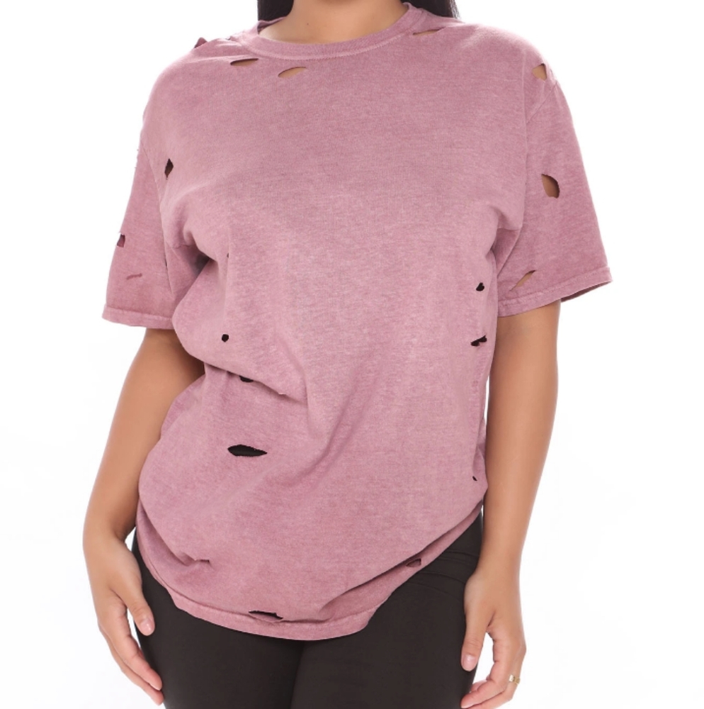 Distressed Tee